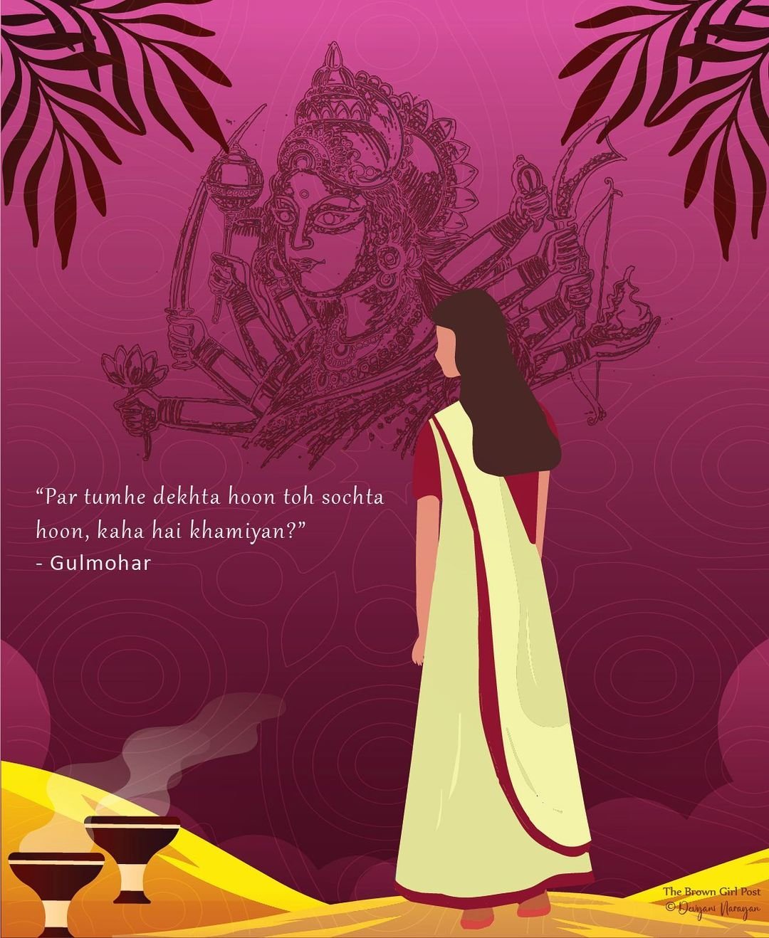 Gulmohar Poem by Devyani Narayan
